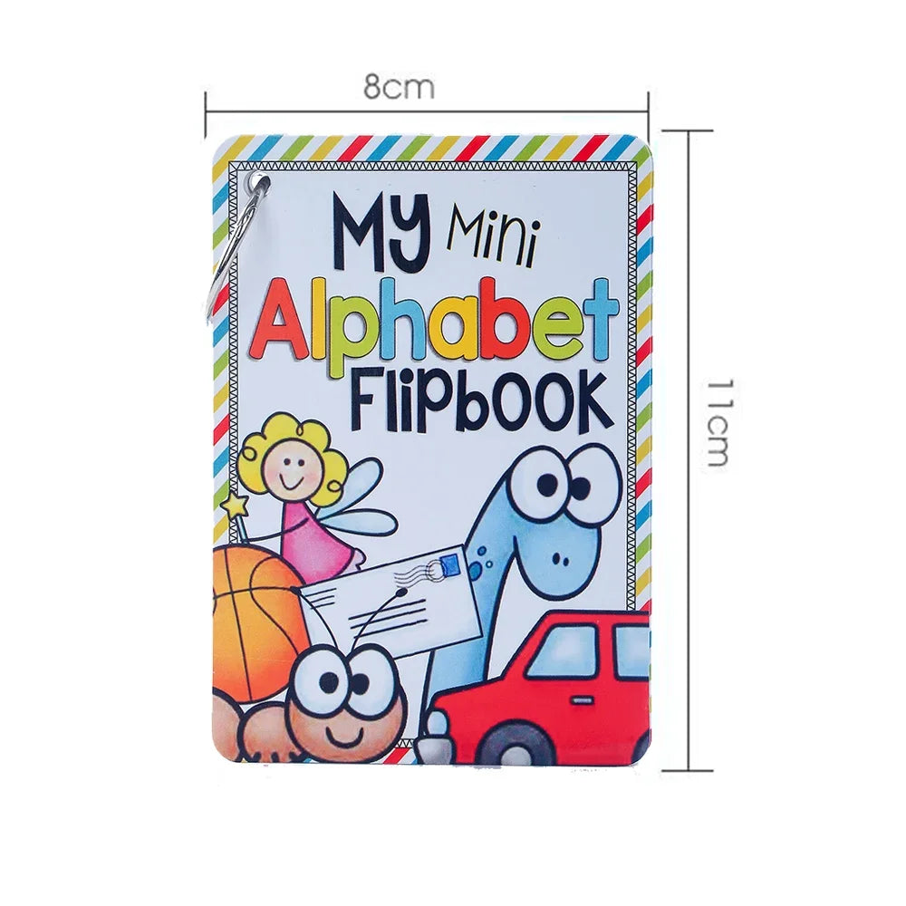 Montessori A - Z English Alphabet Cards with Phonics Words, Ideal for Early Development Educational Toys for Kids Teaching Aids