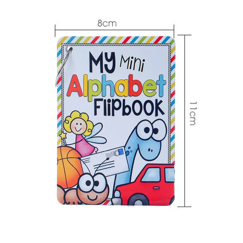 Montessori A - Z English Alphabet Cards with Phonics Words, Ideal for Early Development Educational Toys for Kids Teaching Aids